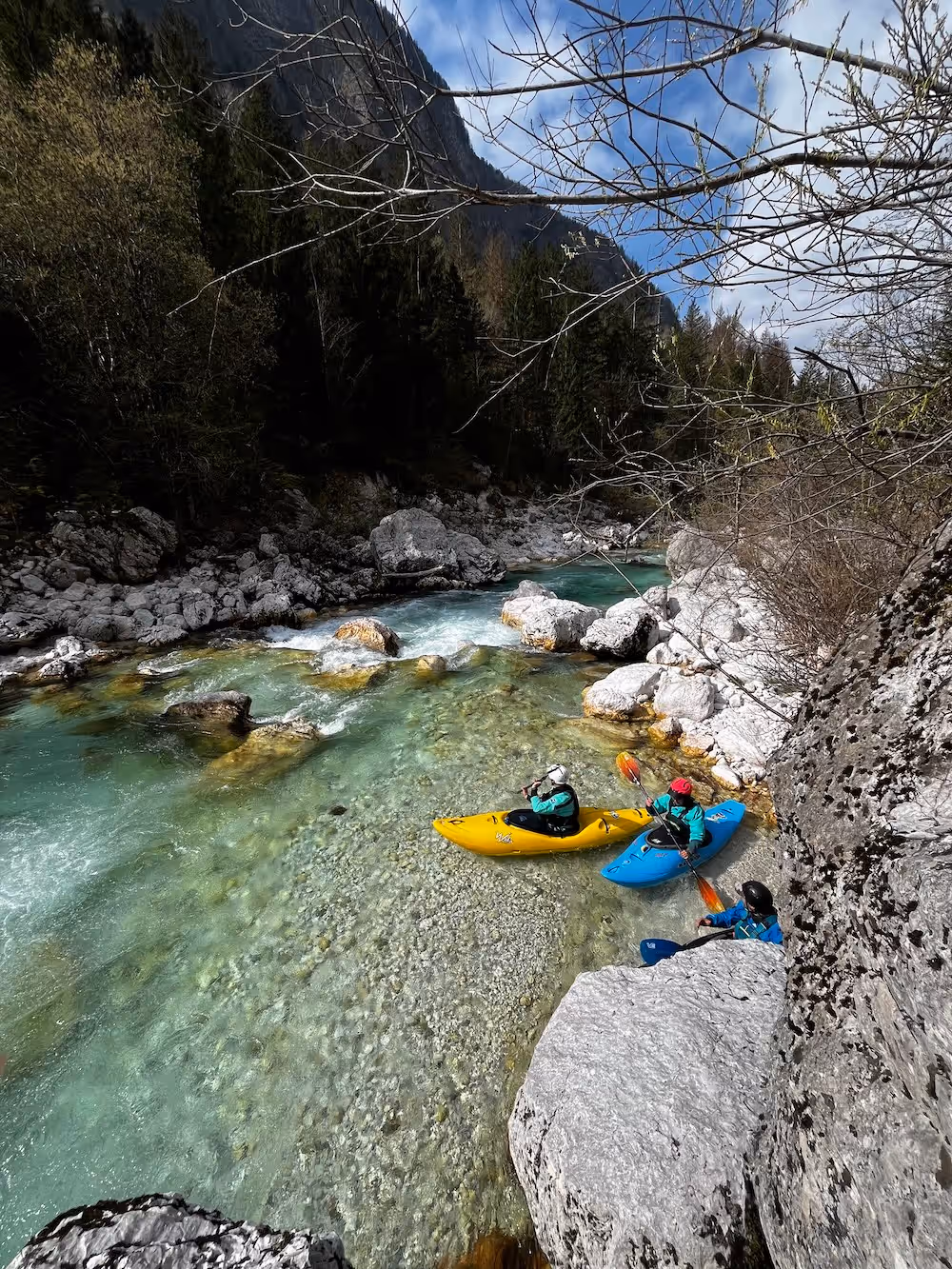 Kayaking in Slovenia